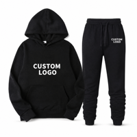 Sudadera con Capucha Unisex de Poliéster/Algodón, Talla Grande, Gruesa, con Logotipo Personalizado, de Alta Calidad, Lisa, con Forro Polar Grueso para Invierno