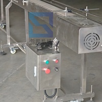 Convoyeur à chaîne modulaire en plastique Xianbang, durable, pour l'industrie alimentaire, bouteilles en verre, canettes, bouteilles en plastique, canettes de boissons, réglable