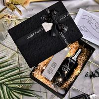 Caja de Regalo Rígida de Lujo Personalizada con Lazo de Cinta, Caja de Embalaje de Papel Repujado para Joyería de Boda, Cosméticos y Regalos