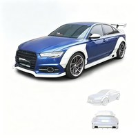Nouveau kit carrosserie large de haute qualité pour modèles Audi A6/A6L/C7/S6 avec extension d'ailes - Livraison rapide, ajustement parfait à 100 %