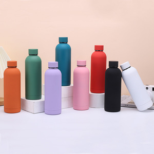Botella de agua aislada de acero inoxidable, termo para deportes al aire libre - Product Image 1