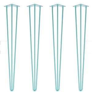 Free Protectors and Screws Hot Sale DIY Metal Coffee Table Bench Legs Furniture Hairpin Legs - Product Image 3