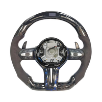 Volant en fibre de carbone de fabrication exquise pour BMW F10 F30 F31 F32 F20 E92 E60 X6 E71 X5 E70 E90 M3 M4 M5 Series