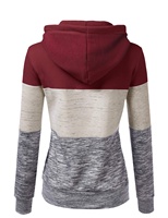 Écusson personnalisé en coton de couleur basique léger pull-over sweat-shirt à capuche décontracté et confortable pour femmes