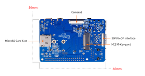 Placa de Desarrollo Orange Pi CM4 Suministrada por Fábrica, Basada en Android con RockChip RK3566 y Placa Base, Módulo de Computación Orange Pi 4 - Product Image 3