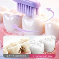 Dentifrice OEM personnalisé SADOER au bicarbonate de soude, aux acides aminés et aux probiotiques, nettoyage en profondeur, blanchiment des dents, élimination des taches, haleine fraîche