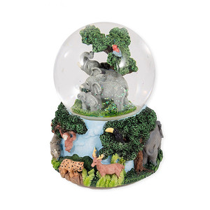 Châu Phi Có Hươu Cao Cổ Ngựa Vằn Và Voi Quả Cầu Nước Châu Phi Động Vật Hoang Dã Quả Cầu Tuyết - Product Image 4