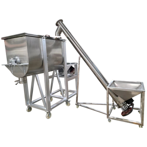 Mezcladora <span class=keywords><strong>de</strong></span> Cinta Premezclada <span class=keywords><strong>de</strong></span> 2 Toneladas, Mezcladora Horizontal para Carbón, Ganado, Agarbatti y Materias Primas - Product Image 4