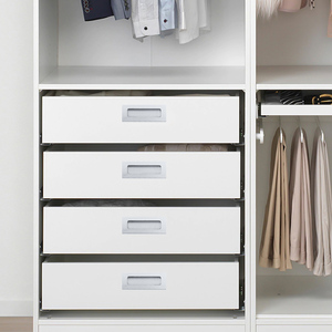 Tirador de cajón empotrado de aluminio plateado negro de tamaño personalizado de estilo moderno - Product Image 5