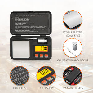 Hochwertige Waage Pocket Electronic 0.001g Pocket <span class=keywords><strong>Digital</strong></span> Mini <span class=keywords><strong>Scale</strong></span> Auto kalibrierung Schmuck Tasche Waage - Product Image 2