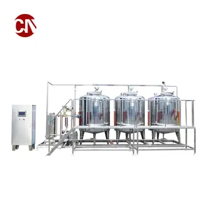 Sanitary Stainless Steel UHT Direct Cooling Milk Processing Plant Cold Storage Tank