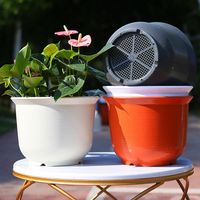 Pot de fleur de jardin Balcon Pot de fleur en plastique terre cuite antique