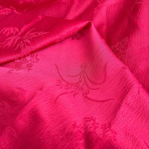 Poliestere acetato Slinky Spandex <span class=keywords><strong>Fukuro</strong></span> Jacquard Texture tessuto con motivo floreale orchidea Design - Product Image 3