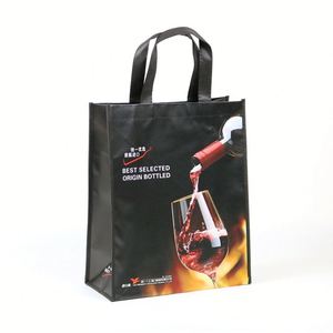 Custom Printed Reusable Folding <b>Bag</b> Non-Woven Tote Shopping <b>Bags</b> - Product Image 3