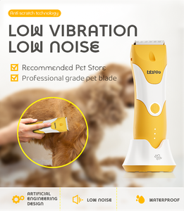 LILIPRO PT303 Cortadora de Pelo Inalámbrica para Perros, Recortadora Eléctrica con Cuchilla de Cerámica, Máquina de Peluquería Canina Silenciosa, Set de Aseo para Gatos - Product Image 4