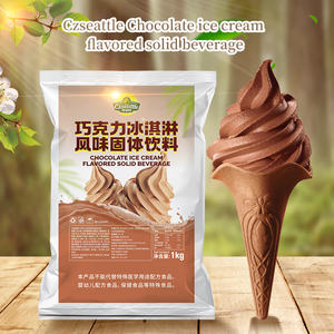 Czseattle - Polvo de Helado de Chocolate al por Mayor para Tiendas de Té de Burbujas, Polvo para Helado Suave - Product Image 3