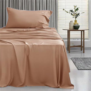 הסיטונאי במבוק מותרות המלכה גליונות מיטה 100% מיטת במבוק כפולה בגודל קינג סייעות 2 אנשים למיטות - Product Image 2