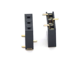 Conector de cabezal hembra de paso de 2,54mm Fila única SMT H: 7,1mm 1*3P - Product Image 6