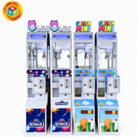 Mini-grue à pinces commerciale à monnayeur, machine de jeu d'arcade pour enfants avec distributeur de jouets, pour la rentabilité commerciale