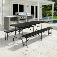 2025 NOUVEAU Offre Spéciale Barbecue Camping Moderne En Plastique Pliant Long Banc pour Chaise Longue Chaise Intérieur et Extérieur Chaise