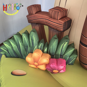 Maisonnette gonflable en forme de champignon, adorable cabane de conte de fées personnalisée pour enfants, décoration de jardin et aire de jeux - Product Image 3