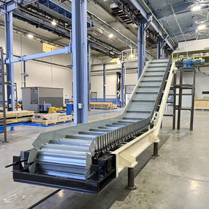 Trasportatore a grembiule a velocità regolabile resistente per l'industria mineraria/metallurgia resistente al calore piastra a catena doppio arco apparecchiature minerali di energia - Product Image 3