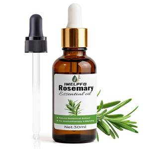 Huile Essentielle d'Extrait Végétal Huile <span class=keywords><strong>de</strong></span> <span class=keywords><strong>Romarin</strong></span> Naturelle Biologique pour Soins <span class=keywords><strong>de</strong></span> la Peau Aromathérapie Soins Capillaires Mélanges Purifiants Relaxation - Product Image 1