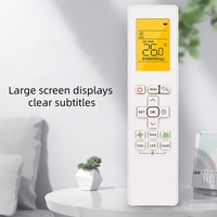 Convient pour la télécommande de climatisation Midea RG10X1 (G2HS)/BGEF CAN ICES-3 (B)/NMB