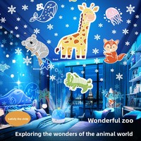 Lampe de projection ciel étoilé avec boîte à musique, projecteur lumineux pour chambre d'enfant, étoiles rotatives oniriques