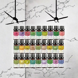 Huiles essentielles pures à 100% en gros, lavande naturelle, menthe poivrée, géranium, citron vert, rose et bergamote, aromathérapie, huile essentielle en vrac - Product Image 3