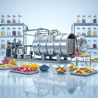 Machine de déshydratation alimentaire HRTY pour bonbons au lait, produits laitiers et légumes, sécheur par congélation à air froid, machine à lyophiliser les fruits
