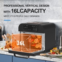 Appareil ménager intelligent Four grille-pain vapeur et cuisson en 1 friteuse à air Horno-Convectric-Electrico de haute qualité