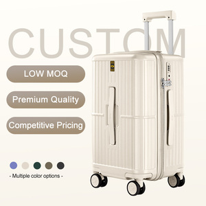<span class=keywords><strong>Valise</strong></span> de cabine pour ordinateur portable de 30 pouces, grande capacité, avec serrure, poignée rigide, roues pivotantes, bagage à roulettes léger et portable - Product Image 5
