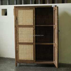 Meubles de chambre à coucher en bois massif de luxe modernes sur mesure, <span class=keywords><strong>prix</strong></span> d'usine, armoire de rangement, placards en bois pour villa - Product Image 2
