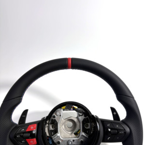 Accesorios para Automóviles, Volante de Cuero para <span class=keywords><strong>BMW</strong></span> F10 F11 F15 F18 F20 F23 F25 F30 F32 F35 F40 F80 E84 E87 E90 E92 E93 - Product Image 3
