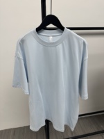 Unisex groothandel eco-vriendelijke ademende plus size anti-krimp korte mouw T-shirts sublimatie polyester voorzijde op maat