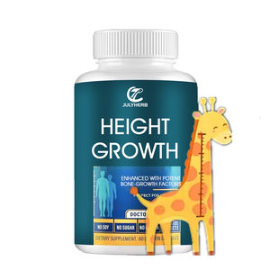 Julyherb 150gカルシウムコラーゲン加水分解剤OEM工場プライベートラベル高さ60個カプセル安全効果的天然植物エキス - Product Image 1