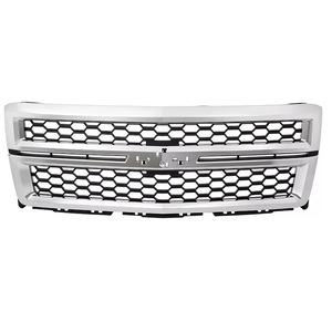 Chevrolet Silverado Front <b>Grille</b> 2014 2015 ABS Plastic Replacement Bumper Fitment - Product Image 1