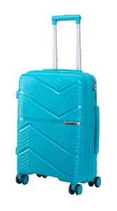 Ruiyang thiết kế bằng sáng chế Đôi bánh xe kinh doanh Vali đẹp đầy màu sắc PP hành lý phong cách hiện đại Oxford Polyester Lót Chất liệu túi - Product Image 2