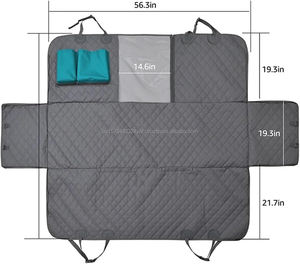 Funda Protectora para Asiento de Coche para Perros, Resistente, Antideslizante, Tipo Hamaca, Impermeable, Extensor de Asiento para Mascotas - Product Image 3