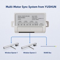 Controlador Sincronizador RS485 MODBUS 24V EEPROM para Motor de Puerta y Ventana Sync YUSHUN YC2023-21FD Industrial