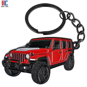 20 ans d'usine Cadeau de conducteur personnalisé Porte-clés en émail en forme de <span class=keywords><strong>voiture</strong></span> SUV pour homme - Product Image 5