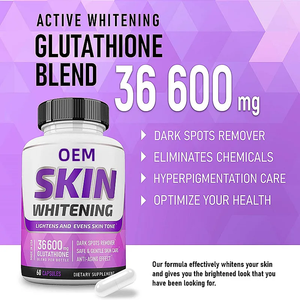 Volwassen Anti-Verouderings Vitamine Huidverlichtende Supplementen Zeewier L-Glutathion Aanpasbare Verpakking HACCP Gecertificeerd 60 Stuks Vitamine - Product Image 2