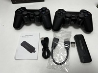 Adaptador Inalámbrico para TV X2 Plus con Cerca de 40000 Juegos Integrados, Consola de Videojuegos Retro Clásica 3D Android, Stick de Videojuegos 4K