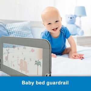 Aricare – support de clôture de lit pliant de 1.8m pour enfants, Rail de Protection de sécurité latérale pour tout-petits, barrière de garde pour bébé, vente en gros - Product Image 6