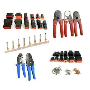 DT DTM DTP 도이치 터미널 케이블 압착 와이어 도구 전기 압착 도구 커넥터 자동 전자 플러그 하우징 커넥터 - Product Image 1