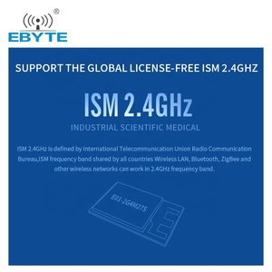 Ebyte SPI <b>Wireless</b> <b>Rf</b> <b>Module</b> 2.4g SMD 500mW NRF24L01P PA+LNA 2200m Range <b>Rf</b> Transceiver <b>Module</b> - Product Image 3