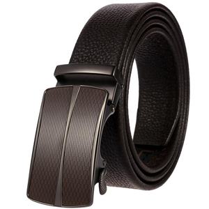 <span class=keywords><strong>Cintura</strong></span> in vera pelle con fibbia automatica a cricchetto pieno di qualità personalizzata per uomo - Product Image 5