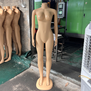 Mannequin en plastique bon marché, silhouette dodue, vêtements féminins, vente directe d'usine de mannequins, base en plastique légère - Product Image 5