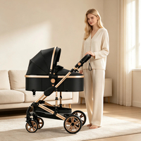 Système de voyage pour bébé en gros, poignée réglable, inclinaison multi-positions, facile à pousser pour les sorties en famille